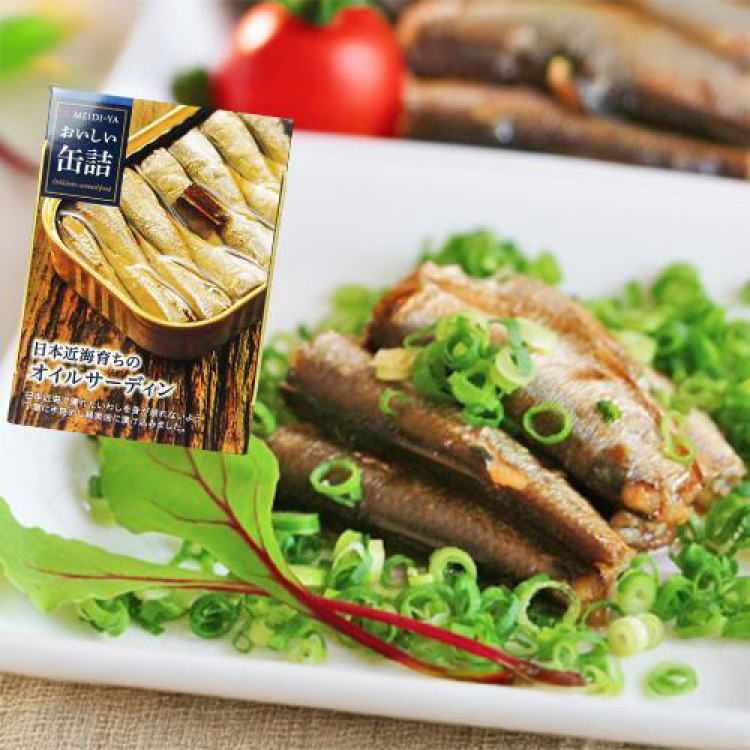 明治屋 おいしい缶詰 日本近海育ちのオイルサーディン 105g