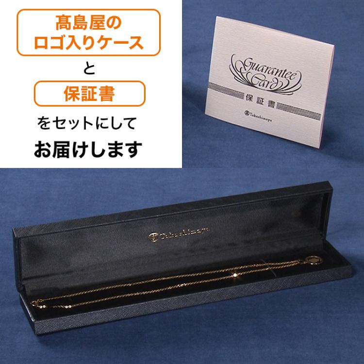 髙島屋エリザベス女王純金コインペンダント1/25オンス