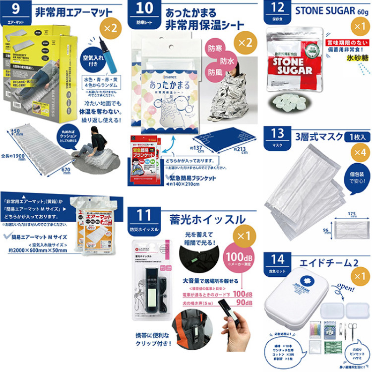 ワンソート 防災セット