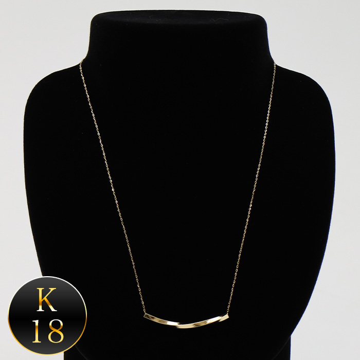 K18 デコルテペンダントネックレス