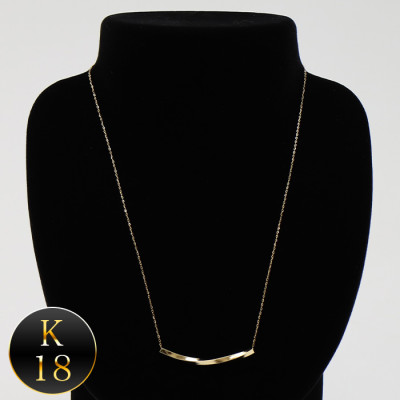 K18 デコルテペンダントネックレス