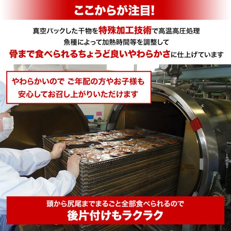 骨まで食べられる焼き魚 まるごとくん 9枚セット