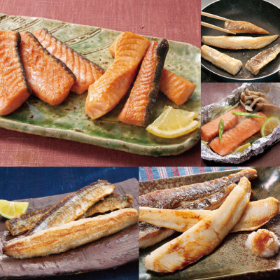 ホッケ・さんま・銀鮭3種セット
