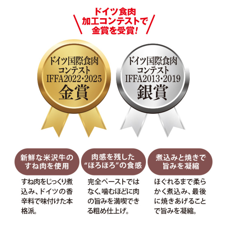 米沢牛コンビーフ 4個セット