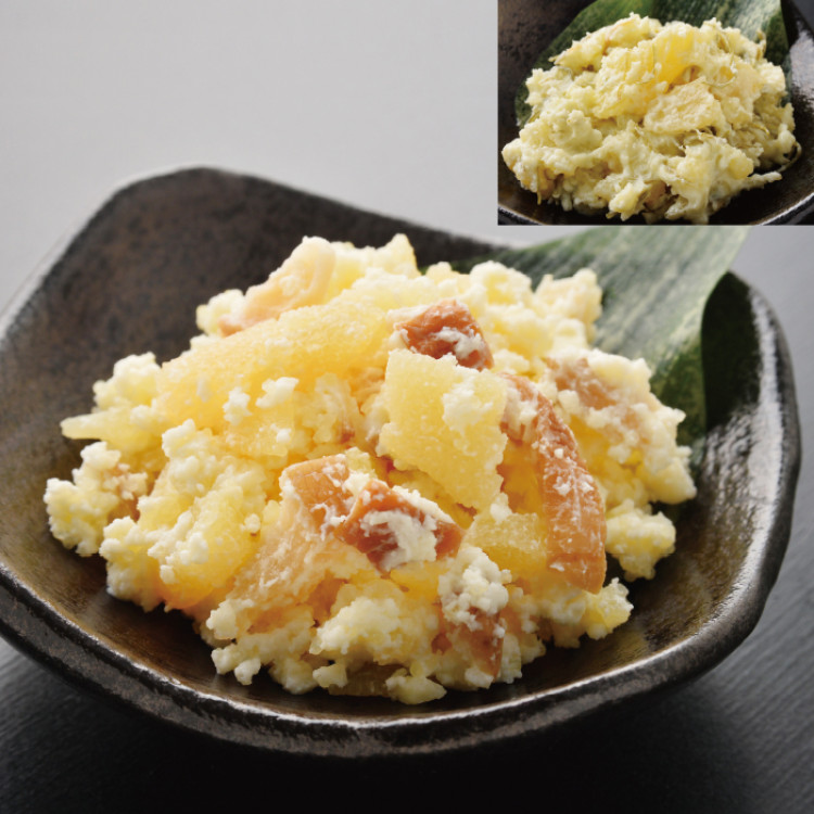 数の子ちーず いぶりがっこ・真昆布 2種4個セット