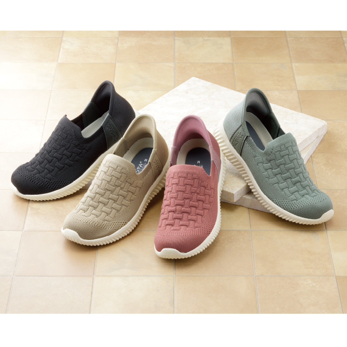 IN-SPAストレッチニットスニーカー