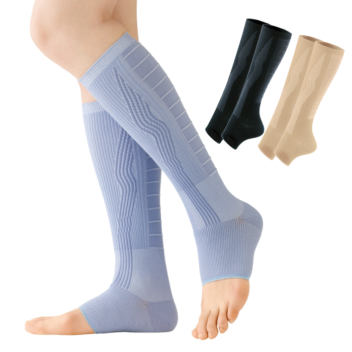 歩きの達人 あし軽サポーター2足組(同色・同サイズ)