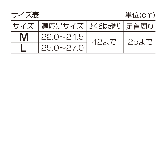 歩きの達人 あし軽サポーター2足組(同色・同サイズ)