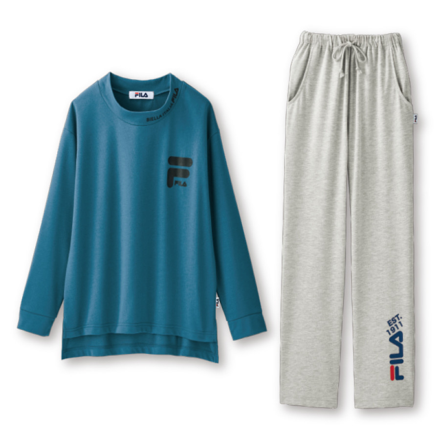 ＜FILA＞家でゆったりリラックスパジャマ上下セット