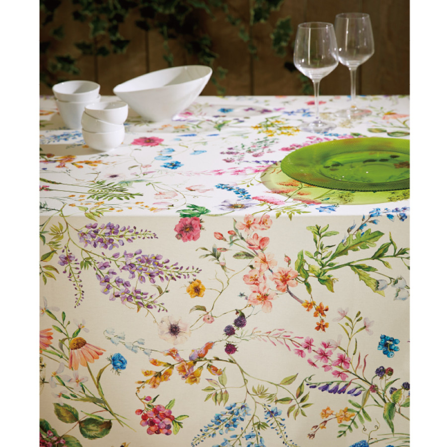 スペイン製テーブルクロス＜フォルトゥナ＞150x250cm