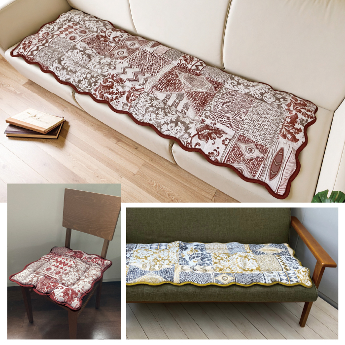 スペイン製シートクッション＜カビラ＞1人掛用