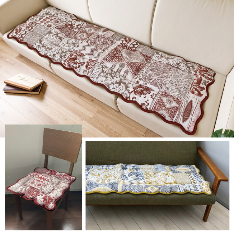 スペイン製シートクッション＜カビラ＞2人掛用