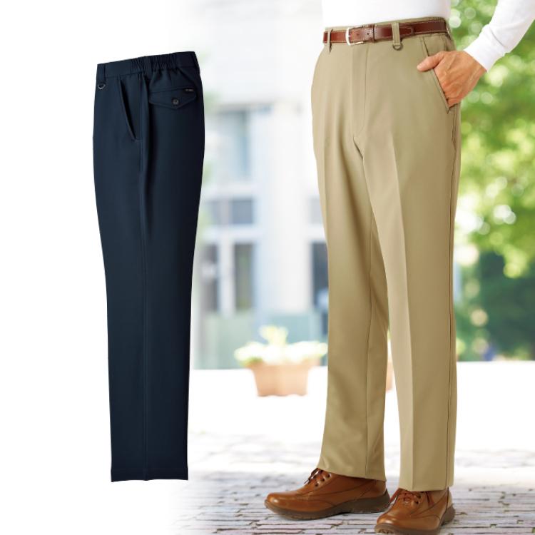 ＜ヴァレーゼ・ウォモ＞旅行にぴったりパンツ2色組(同サイズ)