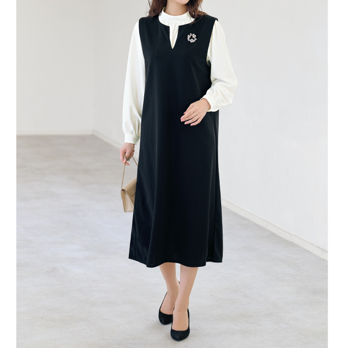 Tブラウス＆ジャンパースカート