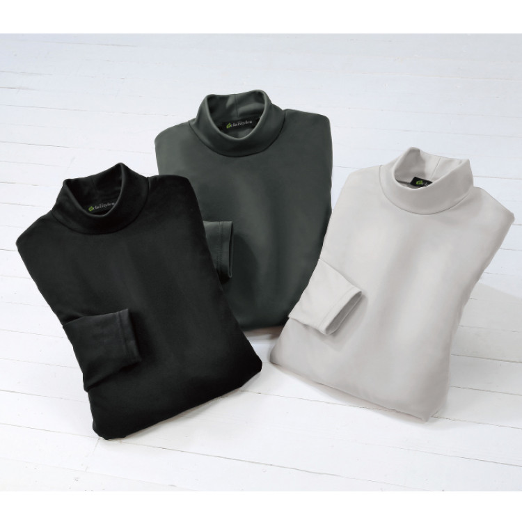 ＜eclaT style(R)＞椿オイル加工うるおいプルオーバー