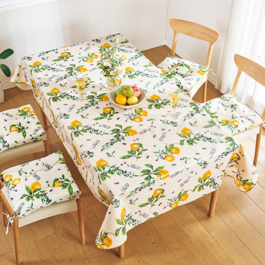 イタリア製テーブルクロス<レモン> 135&times;230cm