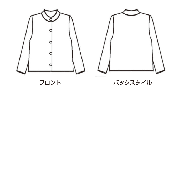 ウール混ミックス格子柄ニットジャケット