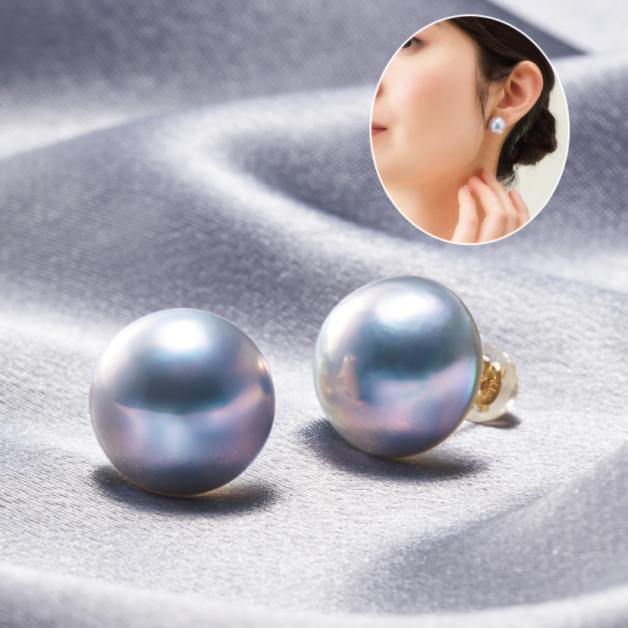13mmマベパールピアス