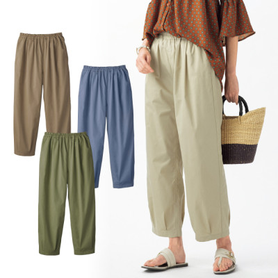 デイリーコットン ゆったり甘やかしパンツ