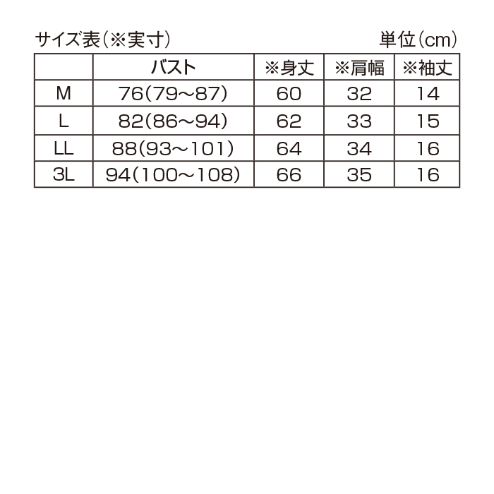 高機能汗取りパッド付きインナー3色組(同サイズ)