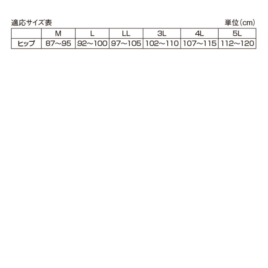 骨盤底筋サポートショーツ M-LL