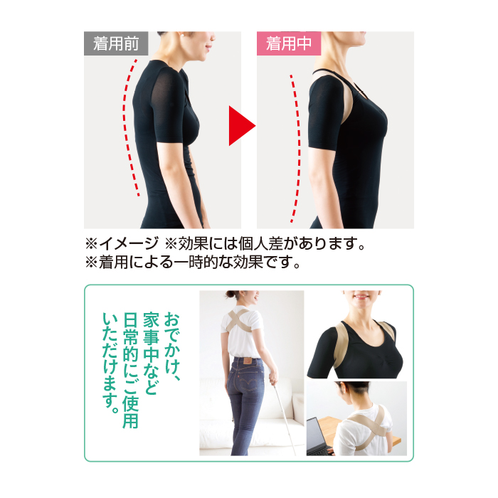 お医者さんの(R)肩甲骨ストレッチバンド ピタ肌