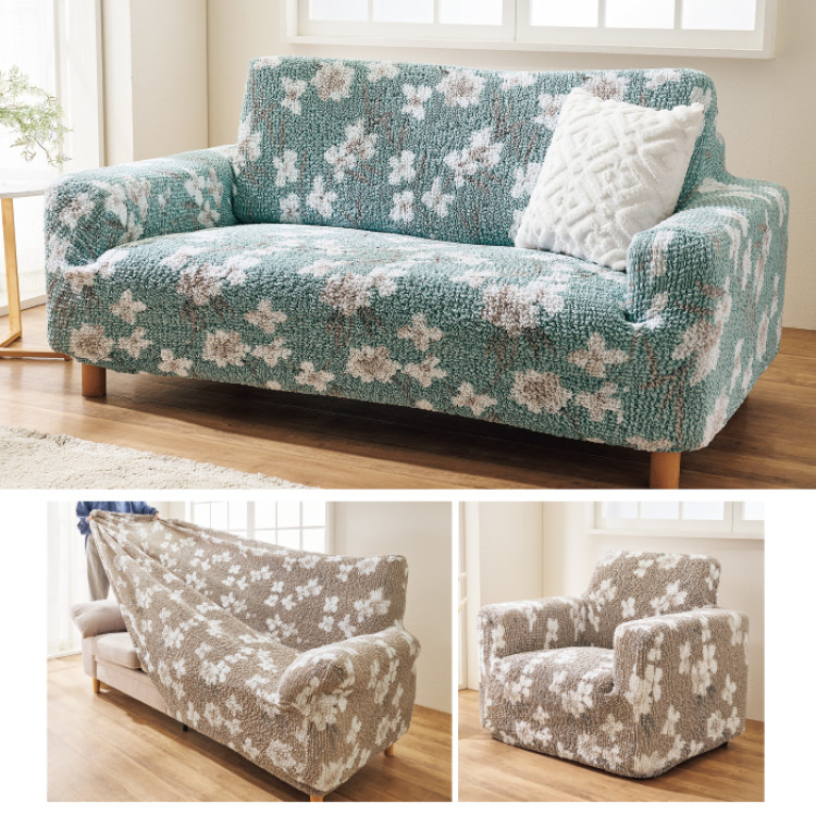 イタリア製 フィットタイプソファカバー<チェリジオ> 3人掛用