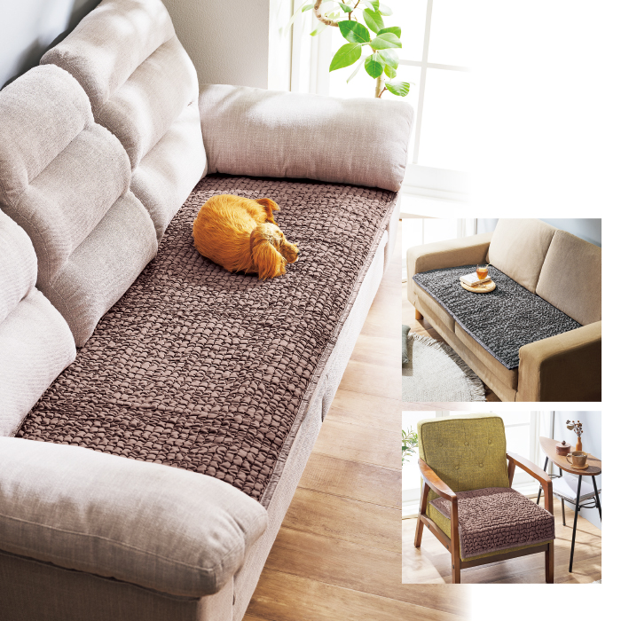 イタリア製防水加工ソファパッド 63&times;120cm