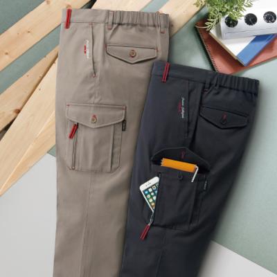 <フランコ・コレツィオーニ> ポケットたくさんチノパンツ(同サイズ2色組)