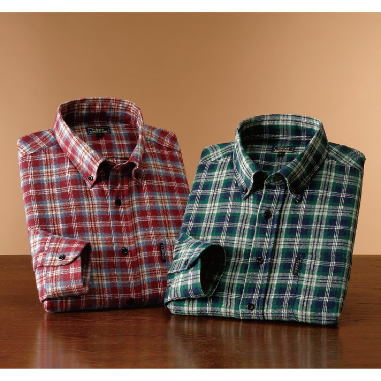 <フランコ・コレツィオーニ>ネル調シャツ(同サイズ2枚組 )