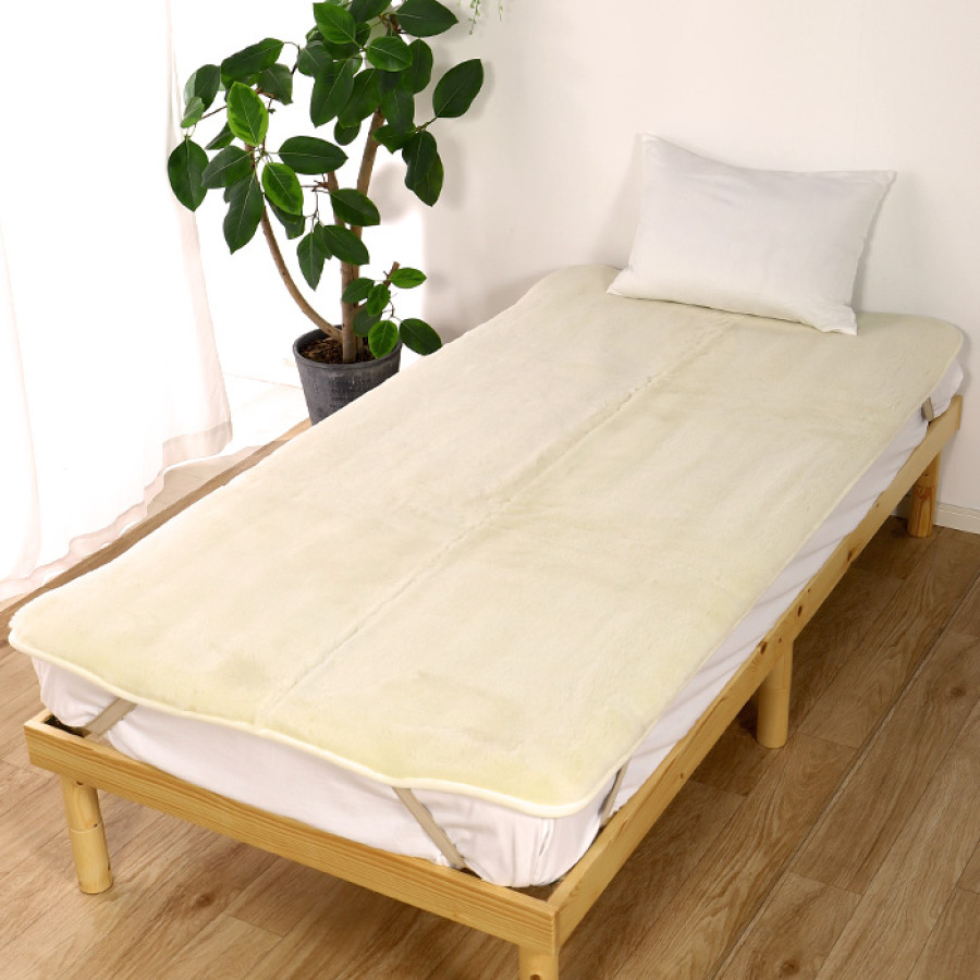 洗える高密度ウールトッパー シングル