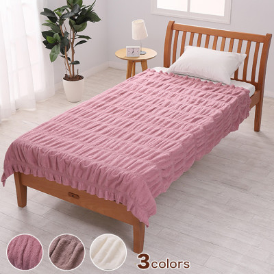 nishikawa日本製 吸湿発熱くしゅくしゅケット