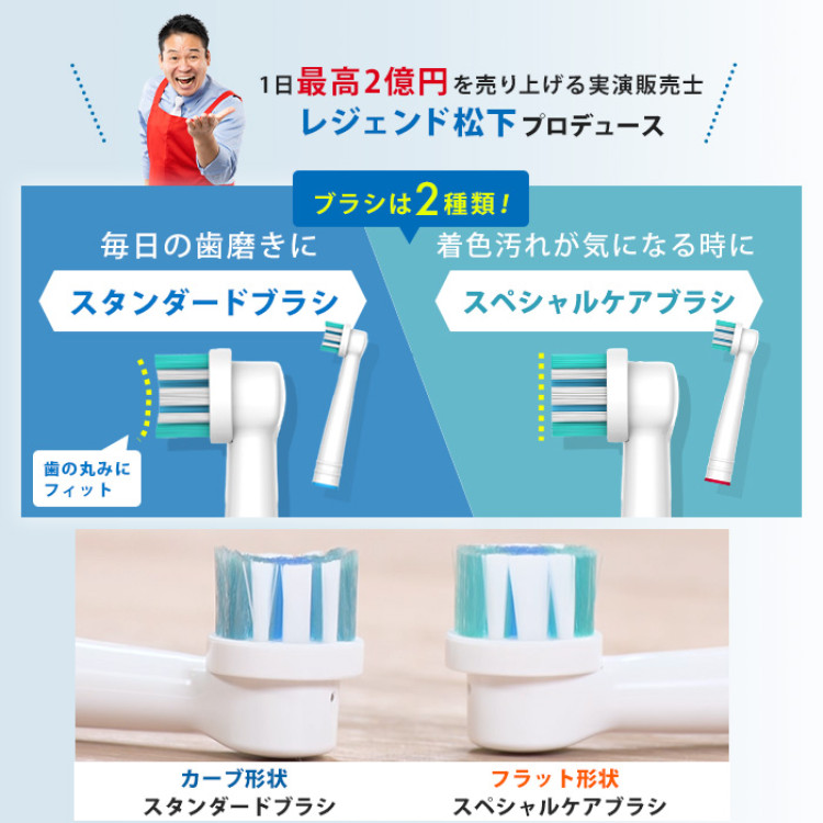 ラウンブラッシュLE 替えブラシ・デンタルクリーム 特別セット