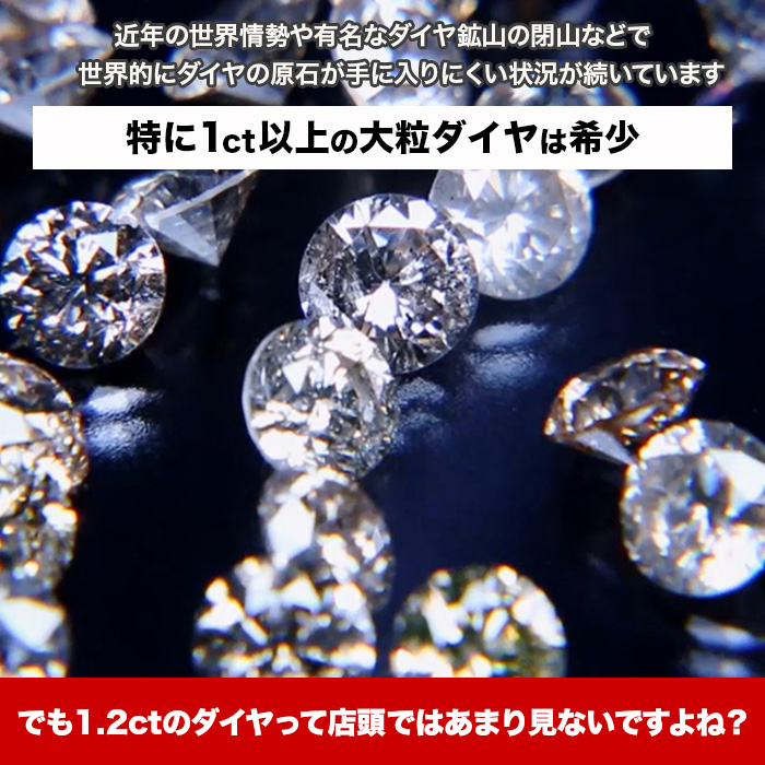 大丸松坂屋外商部 プラチナ1.2ctダイヤモンドペンダント