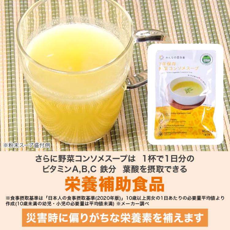 すぐ食べられて おいしい！7年保存防災食3日分セット