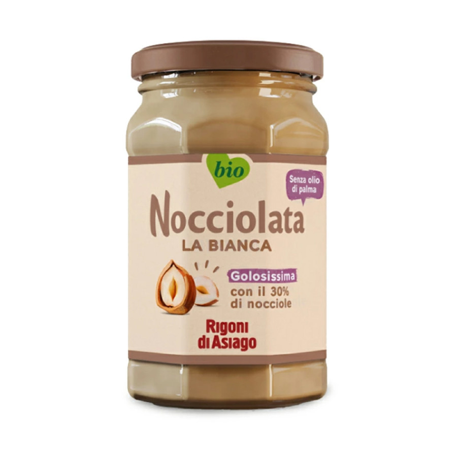 リゴーニ ディ アシアゴ ノチオラタ ヘーゼルナッツ チョコレートスプレッド ホワイト 250g