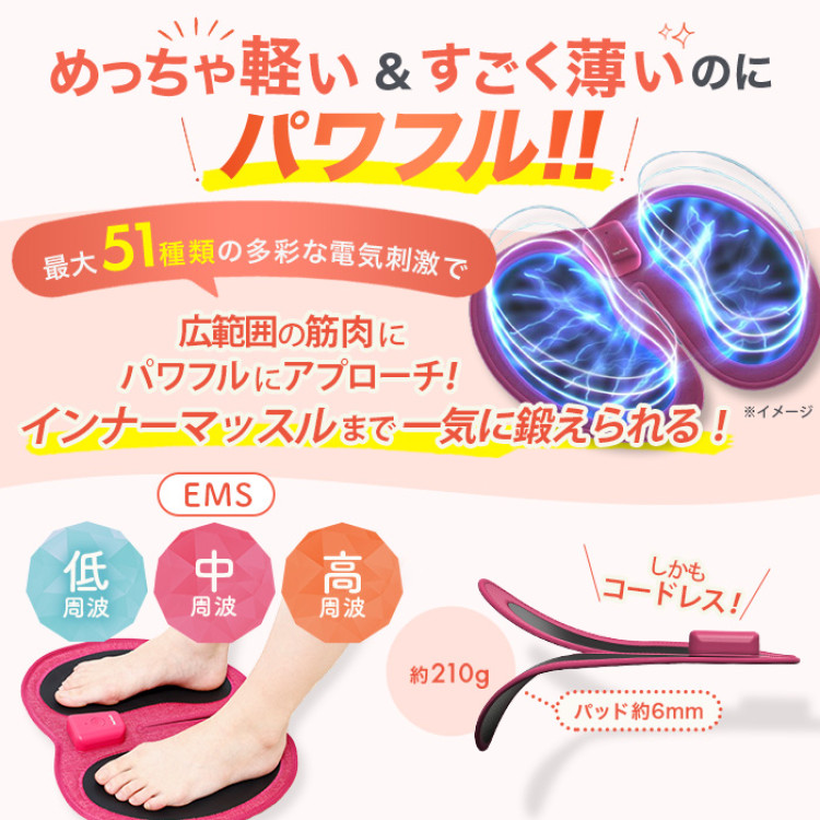 ジョグフット 歩トレパッド