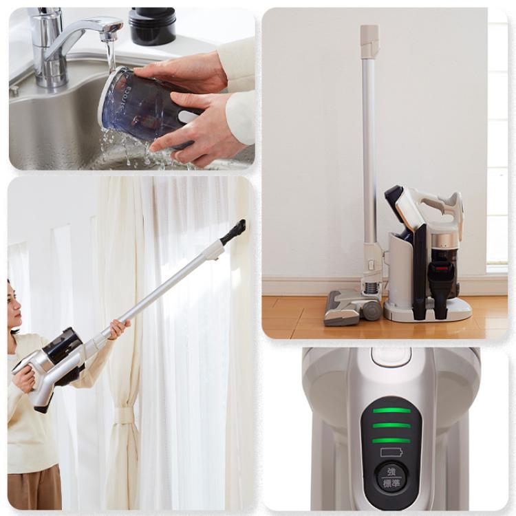 シロカ サイクロン式コードレススティッククリーナー SV-H101