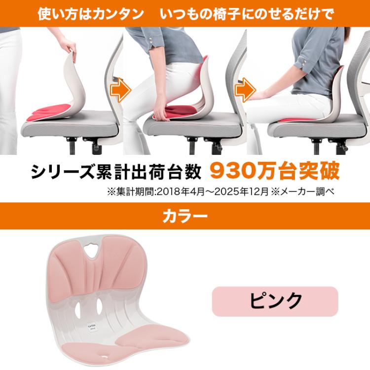 腰ラクサポート カーブルチェア ワイド