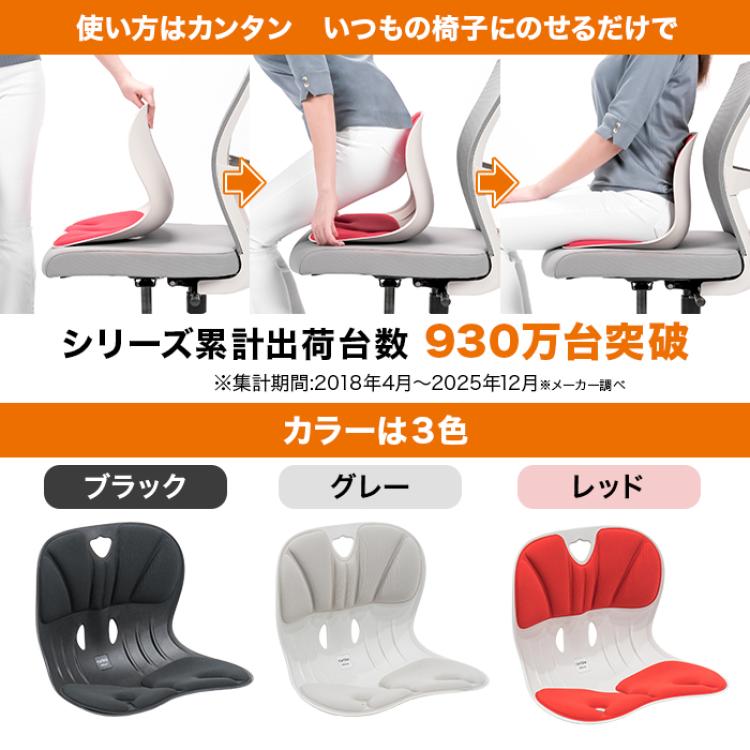 腰ラクサポート カーブルチェア ワイド