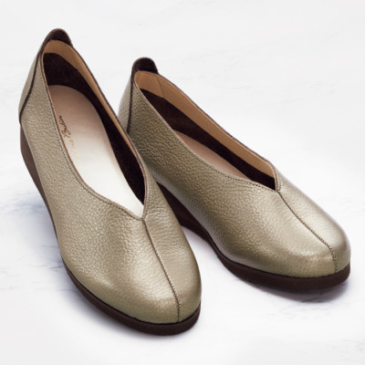 足がよろこぶ柔らかシューズ リラクシングレザーのクチュール靴