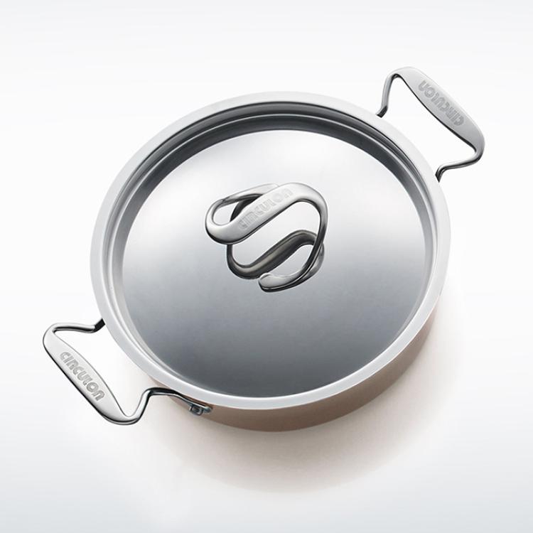 マイヤー サーキュロン両手鍋16/20cmセット シャンパンカラー