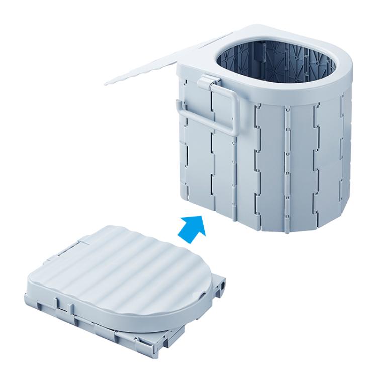 洗える防災用組み立て式トイレ
