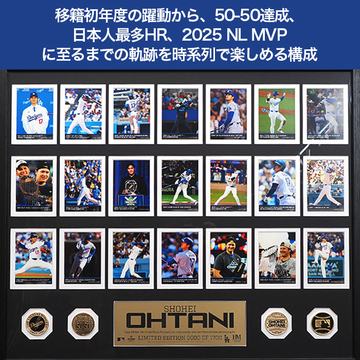 大谷翔平 24金ゴールドプレーテッド ハイライトメガフォトミント