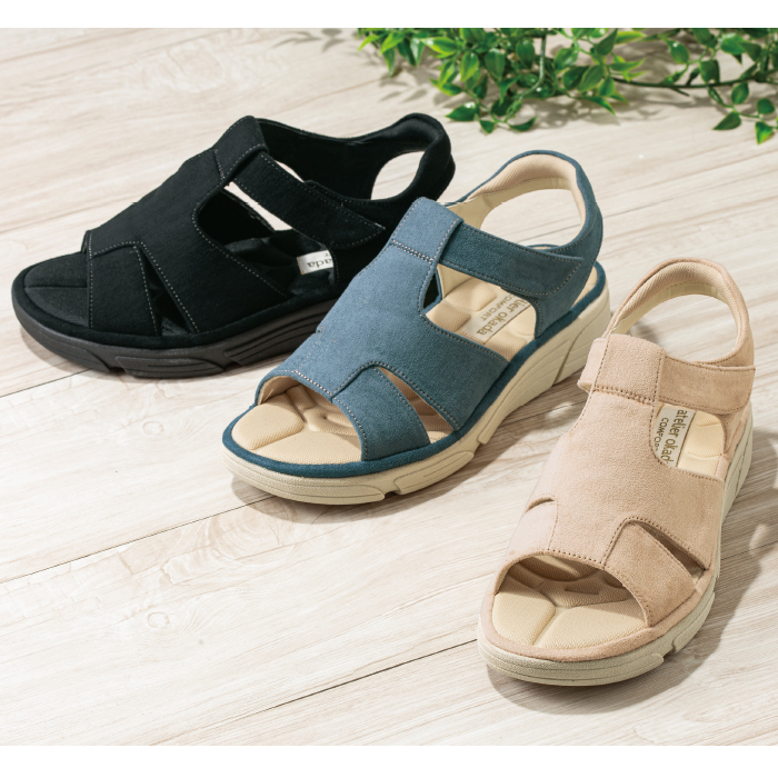 <あとりえOKADA>4E軽量カジュアルサンダル