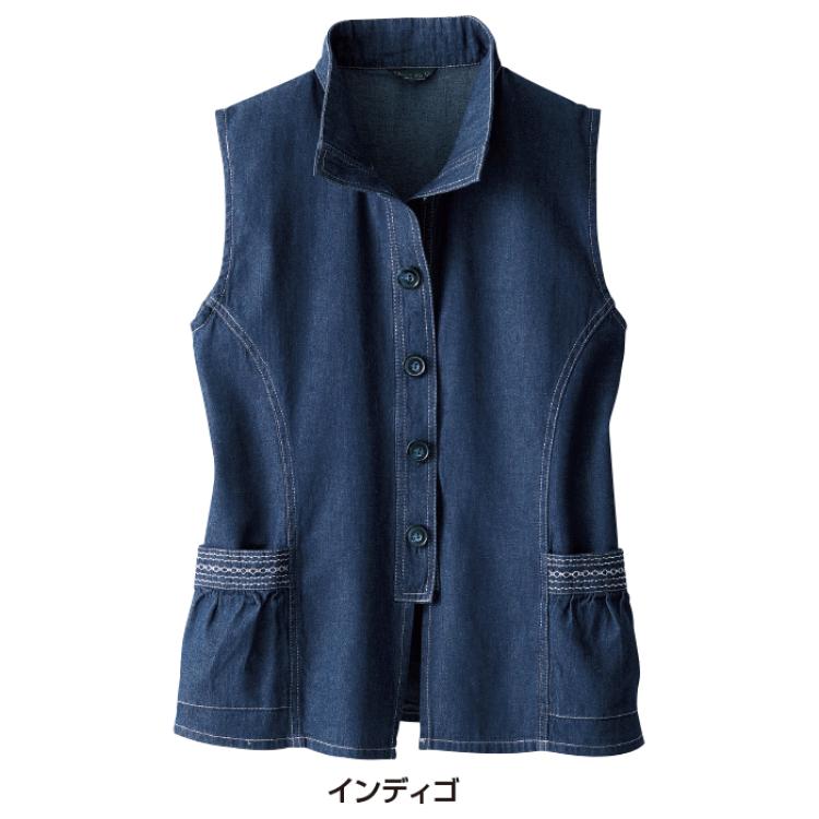 デニムベスト