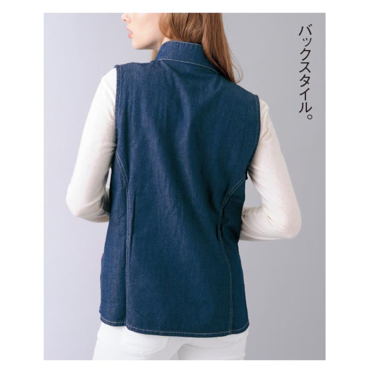 デニムベスト