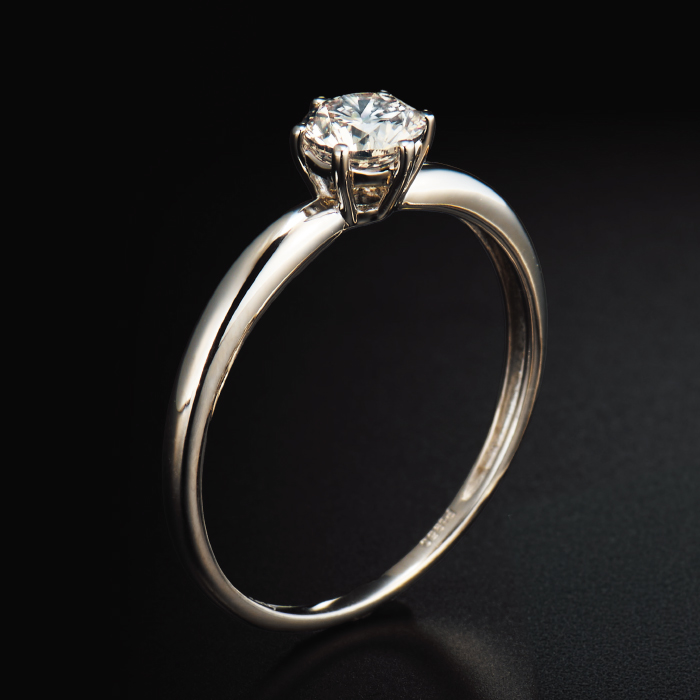 プラチナ0.4ctダイヤモンドリング