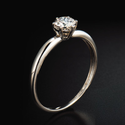 プラチナ0.4ctダイヤモンドリング