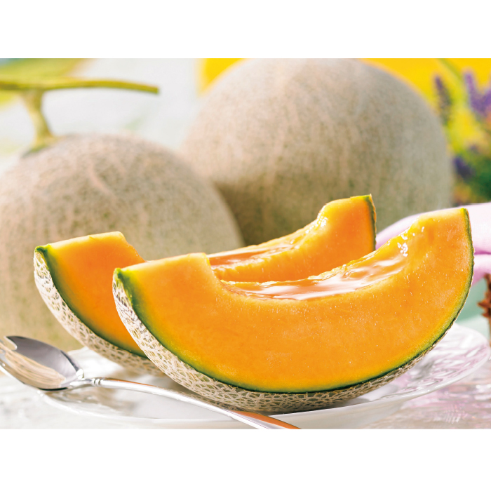池田さんのふらのメロン 2玉(計約3.4kg)